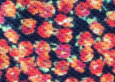 Tissu de rayonne visqueuse floral contemporain pour le feutre/oreiller/vêtements de sport