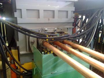 fréquence industrielle de canalisation du four de fonte 180KW 750KG 0,75 pour le bâti de cuivre