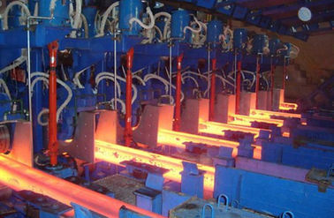 Équipement industriel de coulée continue en métal CCM, R8m et 8 brins