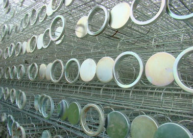 N'importe quel type cage de filtre à manches de dépoussiéreur d'industrie avec le traitement galvanisé par zinc