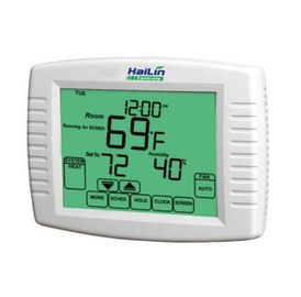 Touchez Scren thermostat programmable de 7 jours pour le four, bâti extérieur