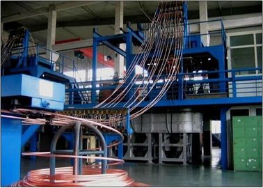 PLC de cuivre professionnel de machine de dessin commandant le système entraîné par un moteur électrique servo