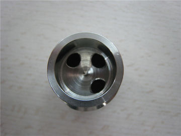 Aluminium d'OIN 9001, pièces de usinage de précision de cuivre avec du chrome/argent/or plaqué