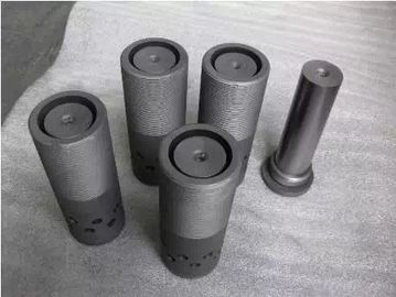 Petit bâti de moule de graphite de forme de tube pour le four de cuivre de Rod