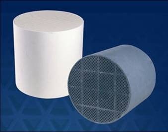 Écoulement particulaire diesel de mur de filtre de convertisseur catalytique, transporteur en céramique