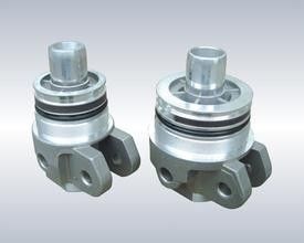Pièces de usinage de précision industrielle faite sur commande de commande numérique par ordinateur de piston de cylindre hydraulique