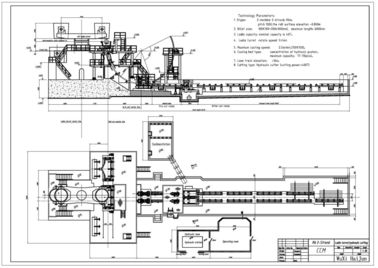 Billette CCM/de R6M 3S découpeuse hydraulique de billette