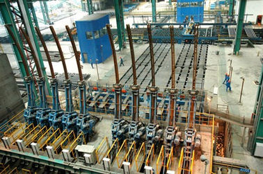billette en acier de brins droits du bras 8 de machine de coulée continue de 60T R8M CCM