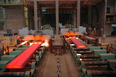Machine hydraulique automatique des dalles CCM de bâti avec la banque de refroidissement