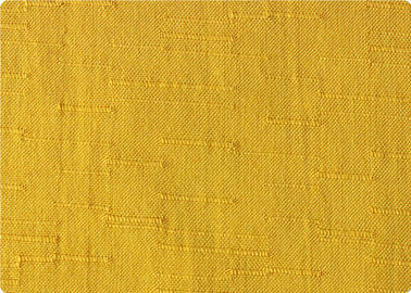 Tissu élégant 120gsm jaune/du blanc 100 rayonne de tissu de jacquard de tapisserie d'ameublement